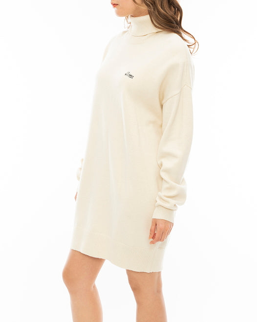 【OUTLET】RVCA レディース TURTLENECK KNIT DRESS セーター【2023年冬モデル】