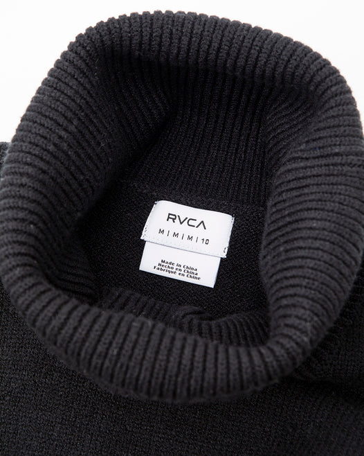 【OUTLET】RVCA レディース TURTLENECK KNIT DRESS セーター【2023年冬モデル】