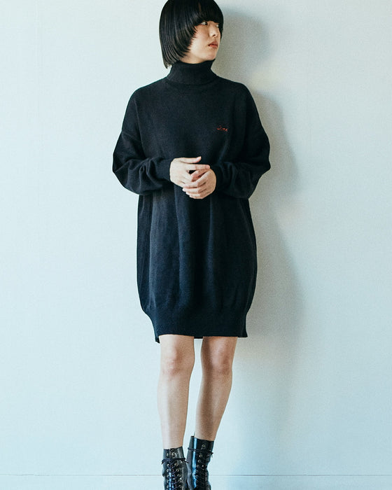 【OUTLET】RVCA レディース TURTLENECK KNIT DRESS セーター【2023年冬モデル】