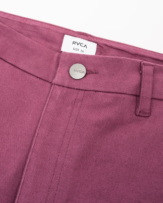 【OUTLET】RVCA レディース WEEKEND STRETCH PANT ロングパンツ【2023年秋冬モデル】