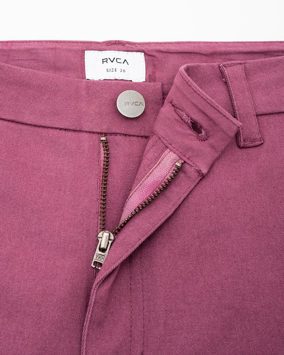 【OUTLET】RVCA レディース WEEKEND STRETCH PANT ロングパンツ【2023年秋冬モデル】
