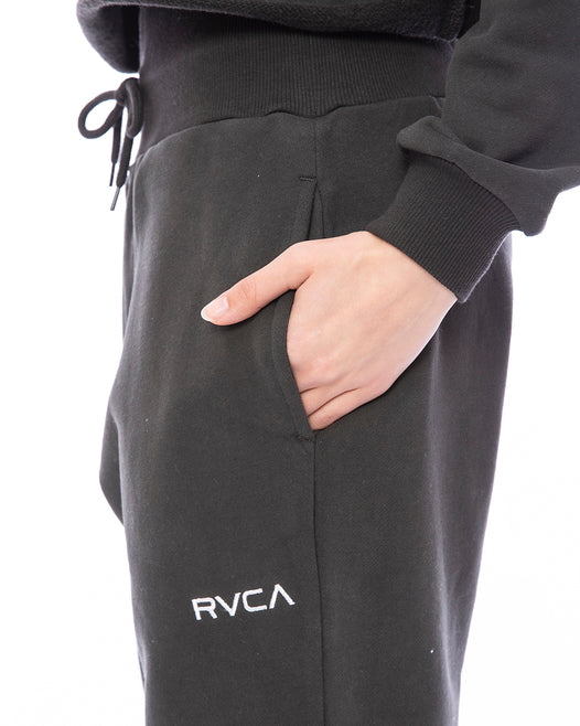 【OUTLET】RVCA レディース BOXER SWEAT LONG PANTS スウェットパンツ【2023年秋冬モデル】