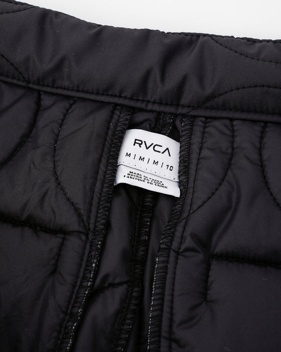 【OUTLET】RVCA レディース QUILTTED PANTS ロングパンツ【2023年冬モデル】