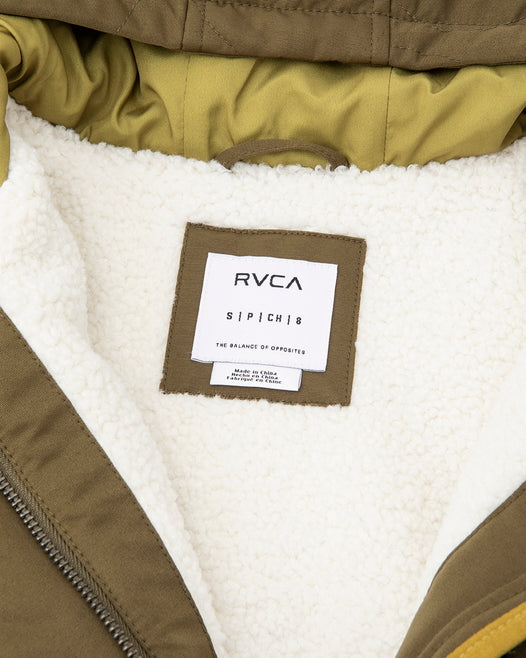 【OUTLET】RVCA レディース JEAN PARKA ジャケット【2023年冬モデル】