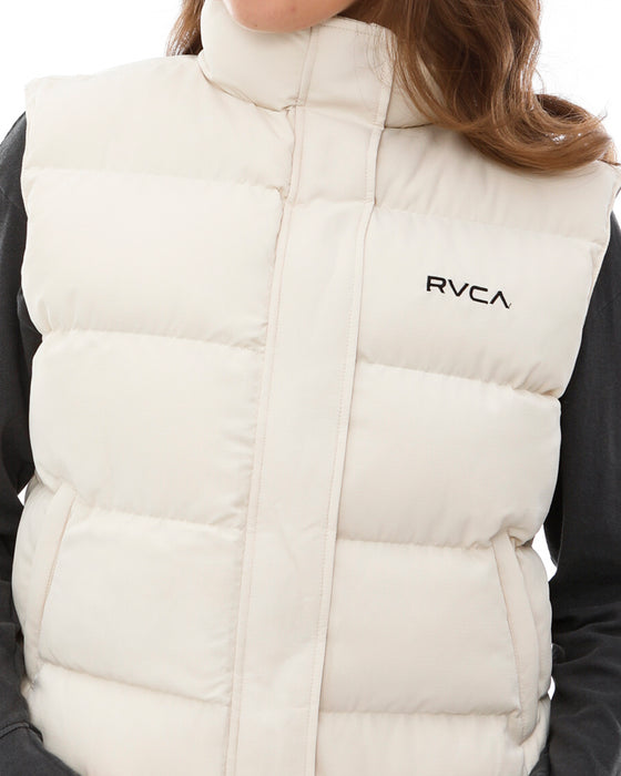 【OUTLET】RVCA レディース BALANCE PUFFER VEST ベスト【2023年秋冬モデル】