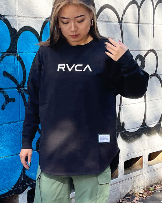 【OUTLET】RVCA レディース FRONT LOGO LS ロンT【2023年冬モデル】