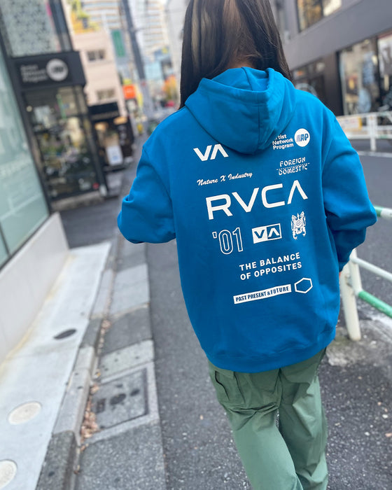 【OUTLET】RVCA レディース ALL BRAND RVCA HOODIE パーカー【2023年冬モデル】