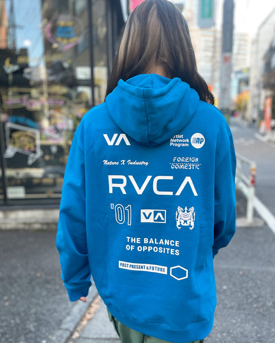 【OUTLET】RVCA レディース ALL BRAND RVCA HOODIE パーカー【2023年冬モデル】