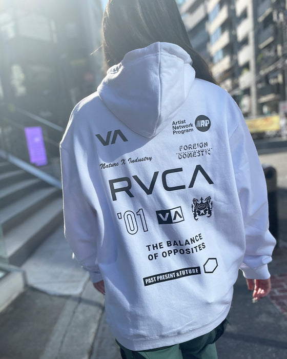 【OUTLET】RVCA レディース ALL BRAND RVCA HOODIE パーカー【2023年冬モデル】