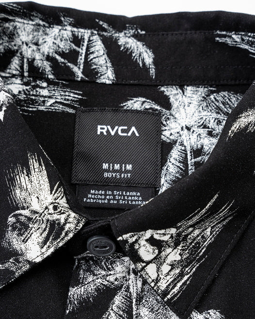 【OUTLET】RVCA キッズ JEAN JEAN PROWLER SS ショートスリーブシャツ【2023年春夏モデル】