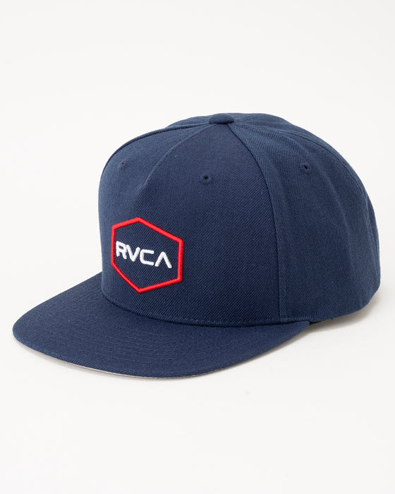 【OUTLET】RVCA キッズ COMMONWEALTH SNAPBACK B キャップ【2023年夏モデル】