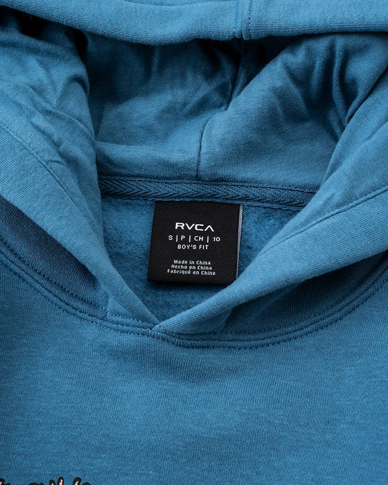 【OUTLET】【直営店限定】RVCA キッズ FOOD CHAIN HOODIE パーカー【2023年秋冬モデル】