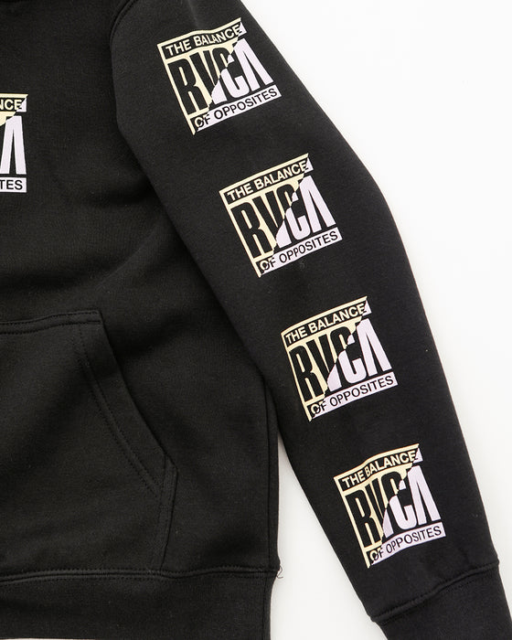 【OUTLET】【直営店限定】RVCA キッズ SPLITTER HOODIE パーカー【2023年冬モデル】