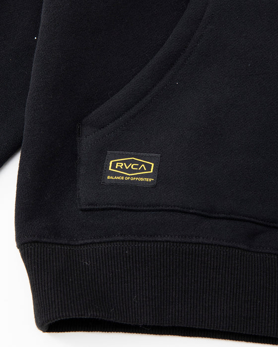 【OUTLET】RVCA キッズ BIG RVCA HOODIE パーカー【2023年秋冬モデル】
