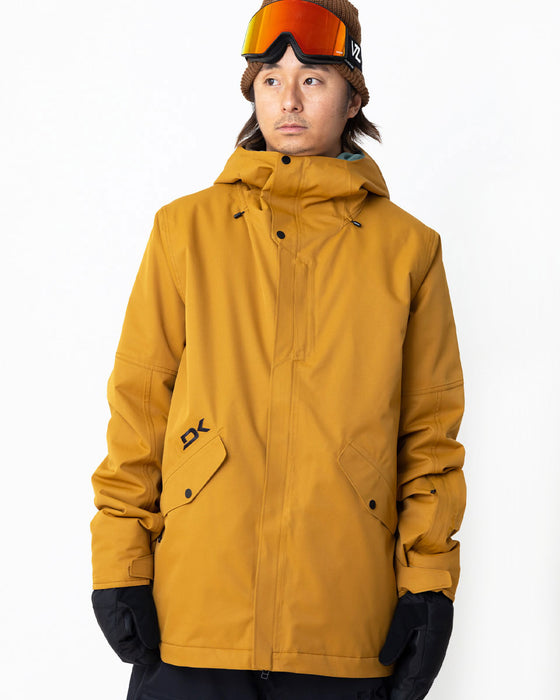 【OUTLET】【オンライン限定】DAKINE メンズ REACH 20K INSULATED PARKA スノージャケット GDY 【2023/2024年冬モデル】