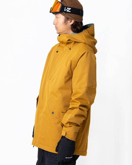 【OUTLET】【オンライン限定】DAKINE メンズ REACH 20K INSULATED PARKA スノージャケット GDY 【2023/2024年冬モデル】