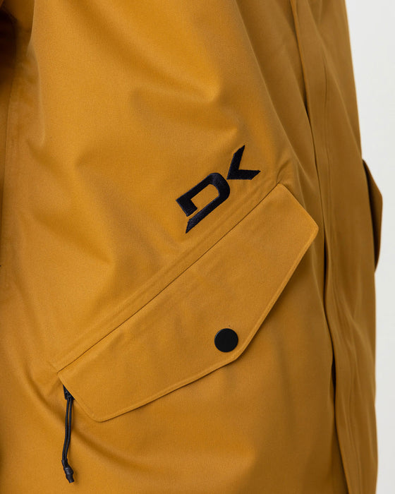 【OUTLET】【オンライン限定】DAKINE メンズ REACH 20K INSULATED PARKA スノージャケット GDY 【2023/2024年冬モデル】