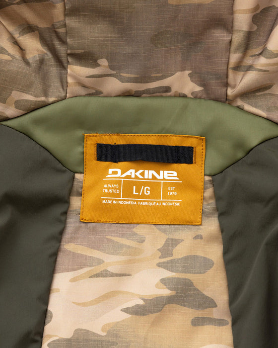 【OUTLET】【オンライン限定】DAKINE メンズ REACH 20K INSULATED PARKA スノージャケット GDY 【2023/2024年冬モデル】