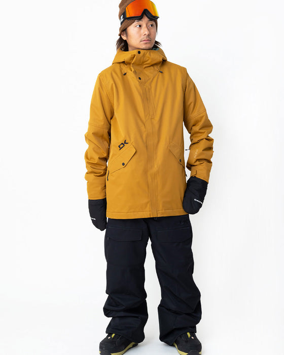 【OUTLET】【オンライン限定】DAKINE メンズ REACH 20K INSULATED PARKA スノージャケット GDY 【2023/2024年冬モデル】