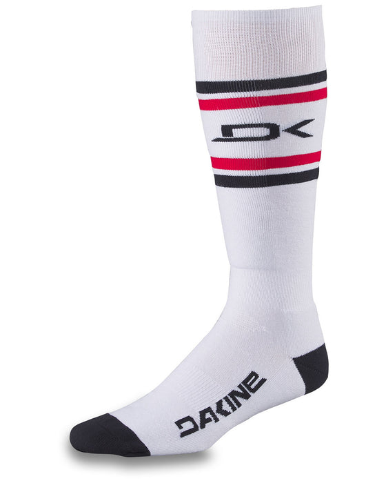 【OUTLET】DAKINE メンズ MENS FREERIDE SOCK ソックス WHT 【2023/2024年冬モデル】