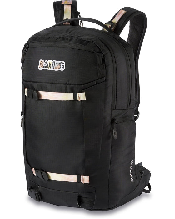 【OUTLET】【オンライン限定】DAKINE WOMENS TEAM MISSION PRO 25L バックパック BLK 【2023/2024年冬モデル】