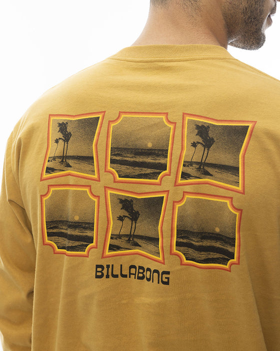 【OUTLET】BILLABONG メンズ GLOBAL GRAPHIC ロンT 【2024年春夏モデル】