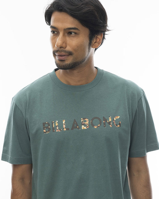 【OUTLET】BILLABONG メンズ UNITY LOGO Ｔシャツ 【2024年春夏モデル】