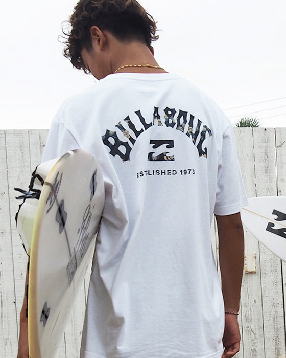 【OUTLET】BILLABONG メンズ ARCH FILL Ｔシャツ 【2024年春夏モデル】