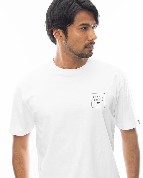 【OUTLET】BILLABONG メンズ BACK SQUARE Ｔシャツ 【2024年春夏モデル】