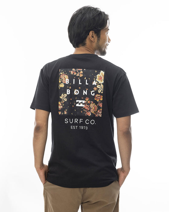 【OUTLET】BILLABONG メンズ BACK SQUARE Ｔシャツ 【2024年春夏モデル】