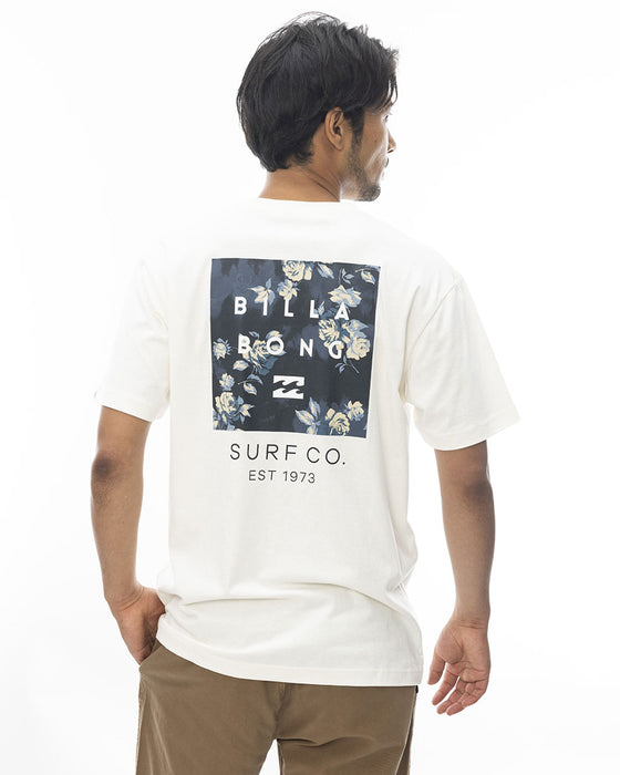 【OUTLET】BILLABONG メンズ BACK SQUARE Ｔシャツ 【2024年春夏モデル】