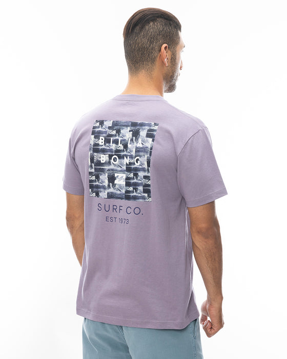 【OUTLET】BILLABONG メンズ BACK SQUARE Ｔシャツ 【2024年春夏モデル】