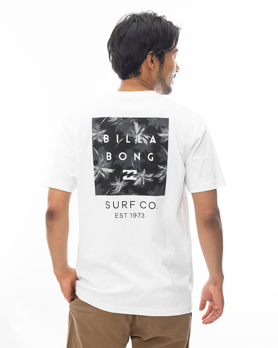 【OUTLET】BILLABONG メンズ BACK SQUARE Ｔシャツ 【2024年春夏モデル】