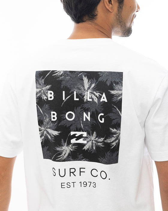 【OUTLET】BILLABONG メンズ BACK SQUARE Ｔシャツ 【2024年春夏モデル】