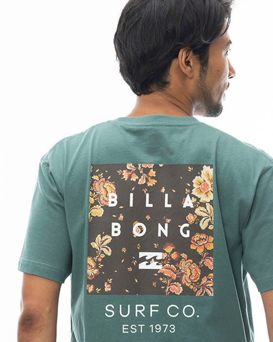 【OUTLET】BILLABONG メンズ BACK SQUARE Ｔシャツ 【2024年春夏モデル】