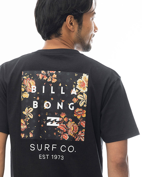 【OUTLET】BILLABONG メンズ BACK SQUARE Ｔシャツ 【2024年春夏モデル】