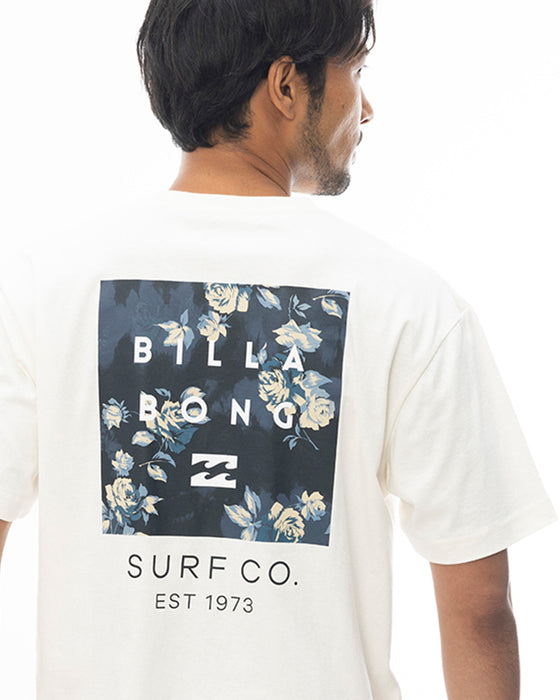 【OUTLET】BILLABONG メンズ BACK SQUARE Ｔシャツ 【2024年春夏モデル】