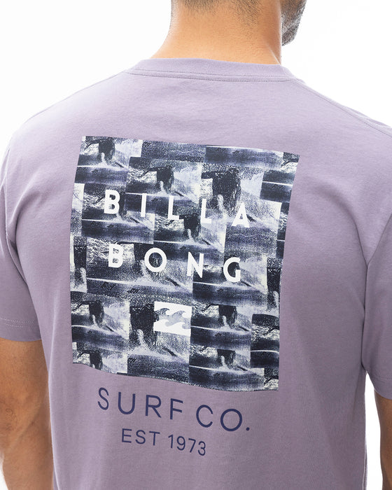 【OUTLET】BILLABONG メンズ BACK SQUARE Ｔシャツ 【2024年春夏モデル】