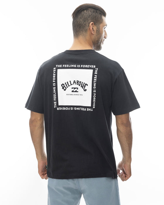 【OUTLET】BILLABONG メンズ ARCH SQUARE Ｔシャツ 【2024年春夏モデル】