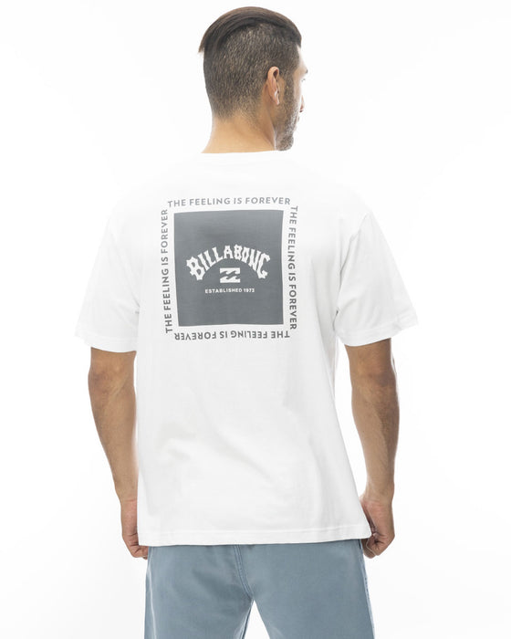 【OUTLET】BILLABONG メンズ ARCH SQUARE Ｔシャツ 【2024年春夏モデル】