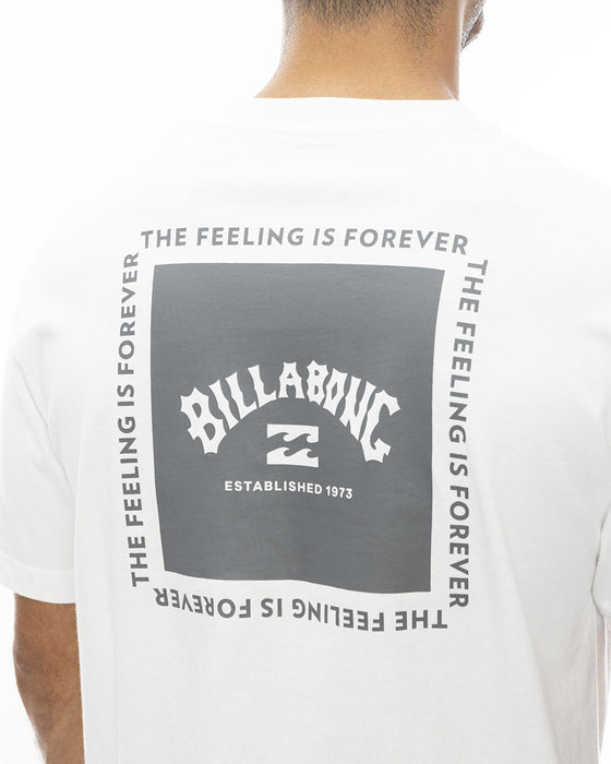 【OUTLET】BILLABONG メンズ ARCH SQUARE Ｔシャツ 【2024年春夏モデル】