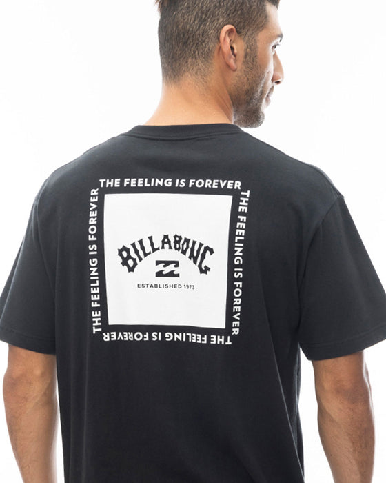 【OUTLET】BILLABONG メンズ ARCH SQUARE Ｔシャツ 【2024年春夏モデル】