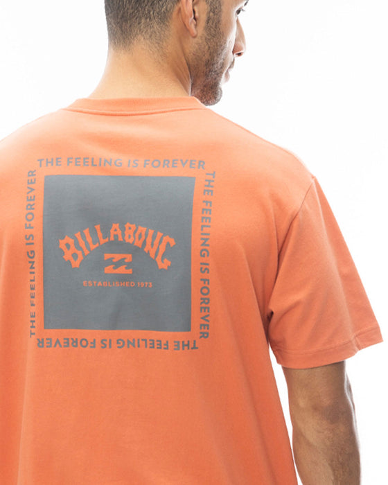 【OUTLET】BILLABONG メンズ ARCH SQUARE Ｔシャツ 【2024年春夏モデル】