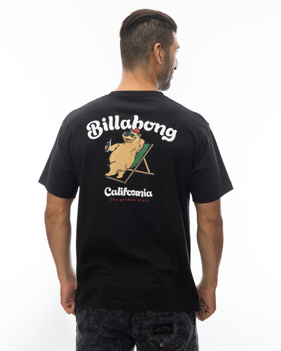 【OUTLET】BILLABONG メンズ CALI BEAR Ｔシャツ 【2024年春夏モデル】