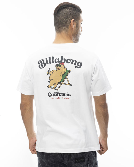 【OUTLET】BILLABONG メンズ CALI BEAR Ｔシャツ 【2024年春夏モデル】