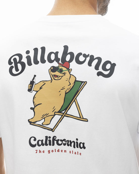 【OUTLET】BILLABONG メンズ CALI BEAR Ｔシャツ 【2024年春夏モデル】