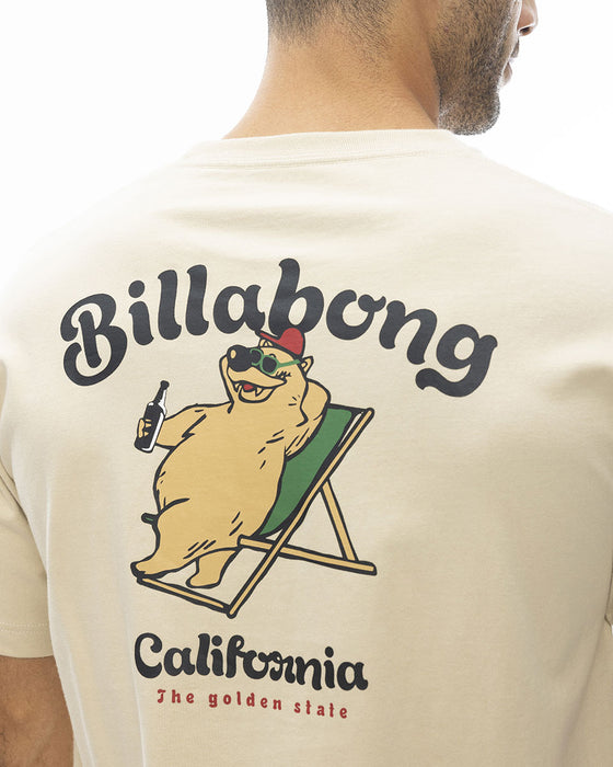 【OUTLET】BILLABONG メンズ CALI BEAR Ｔシャツ 【2024年春夏モデル】