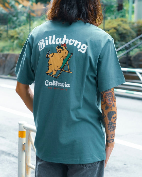 【OUTLET】BILLABONG メンズ CALI BEAR Ｔシャツ 【2024年春夏モデル】