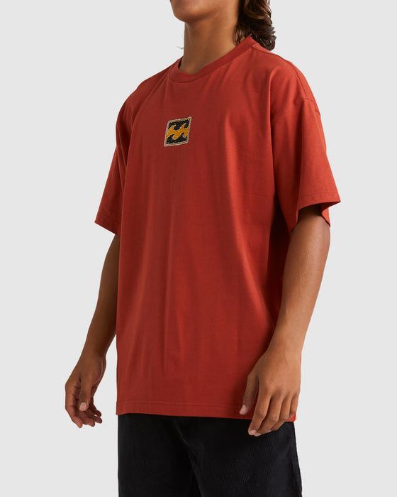 【OUTLET】【直営店限定】BILLABONG メンズ 【KING STINGRAY】 KS BOX WAVE SS Ｔシャツ 【2024年春夏モデル】