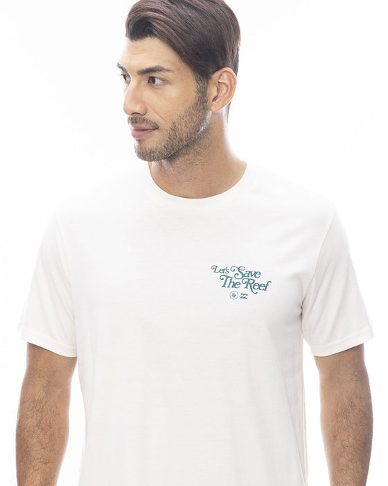 【OUTLET】BILLABONG メンズ【CORAL GARDENERS】 CG LETS SAVE THE REEF SS Ｔシャツ 【2024年春夏モデル】